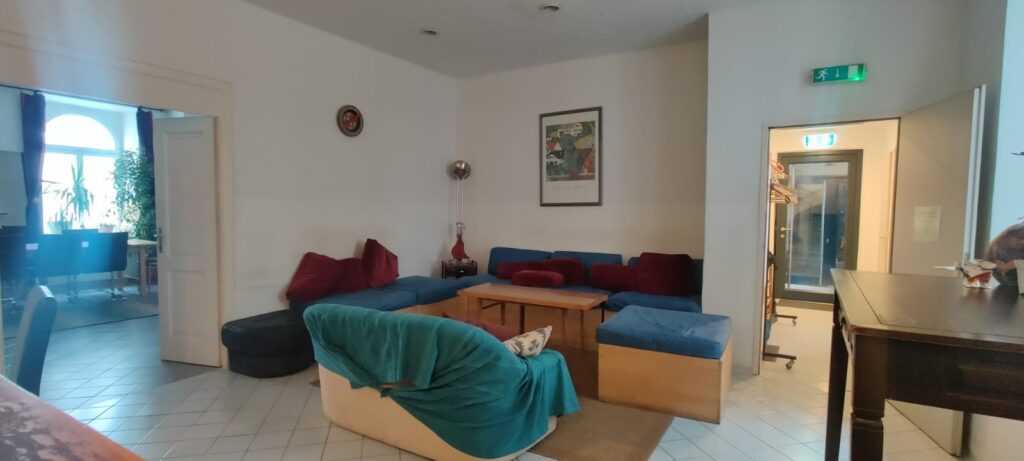 Interior of Studio Barada in Vienna